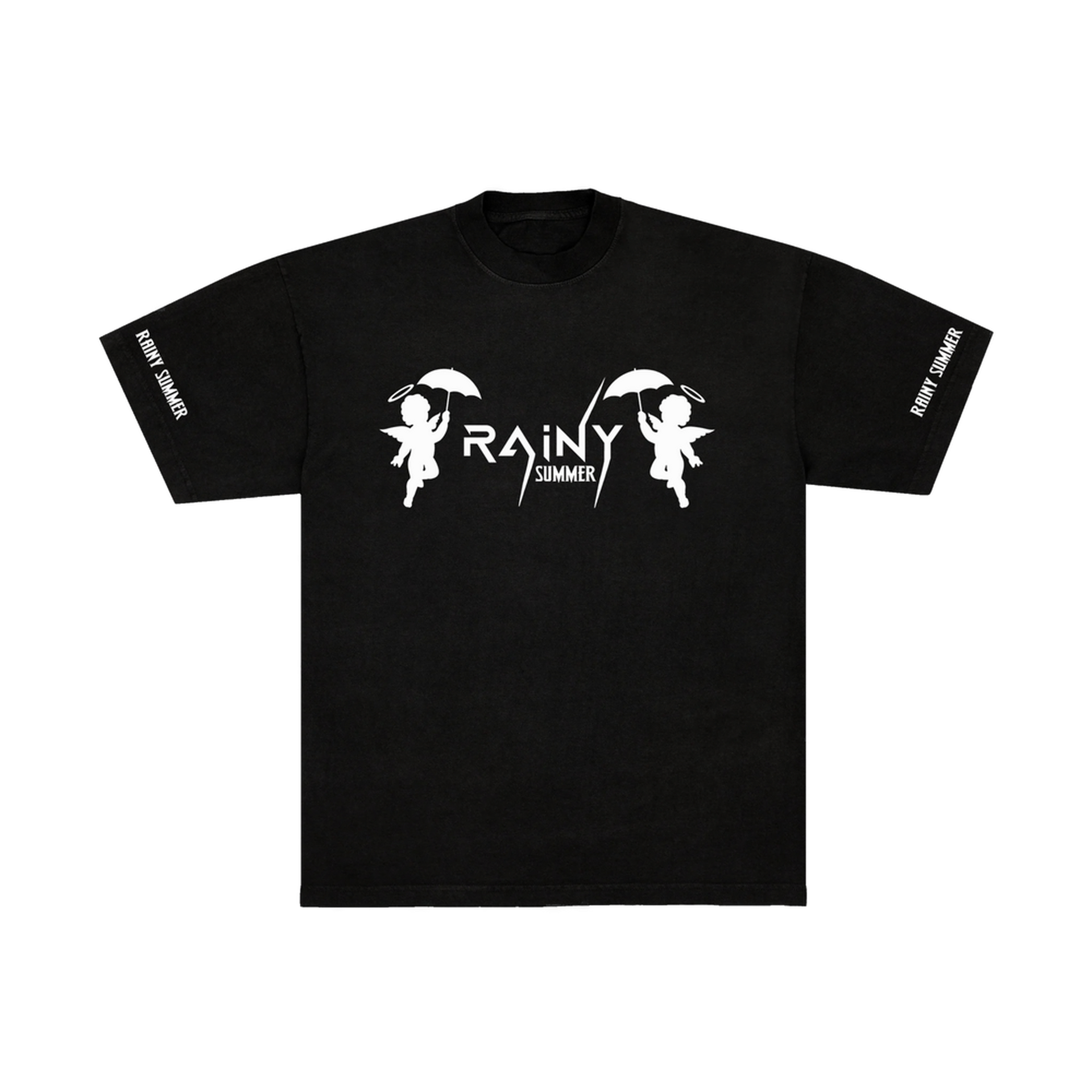 Black - Angel Tee – Rainysummerco